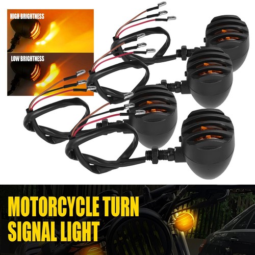 4pcs black motorcycle - 4pcs,