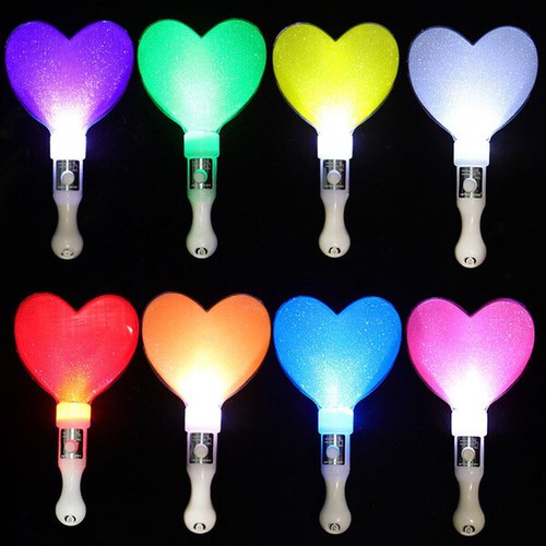 Led light stick heart shape - light,
