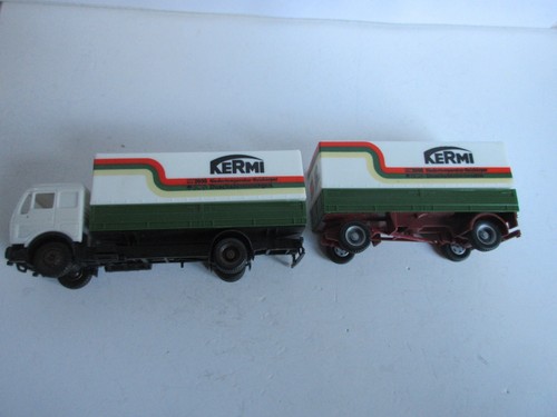 Herpa mercedes flatbed - 1:87,