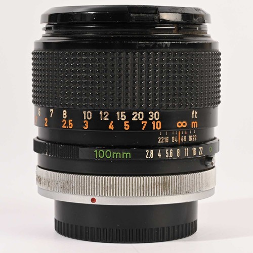 Canon lens 100 s - lens, 100/2.8
