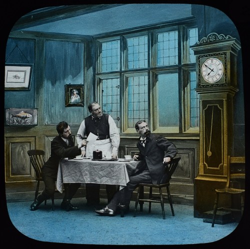 Magic lantern slide here - slide,