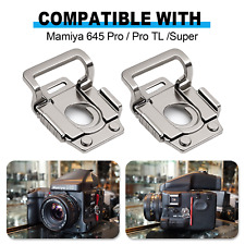2PCS Lugs Shoulder Strap Adapter Clips For Mamiya 645 Pro/Pro TL/Super Camera