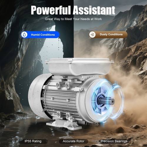 750w 1hp single - single, phase