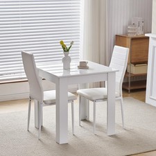 Compact Dining Set With 2