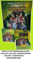 PANINI CALCIATORI ADRENALYN XL 2025/26 SERIE A  251/478 + SPECIALI DALLA LISTA