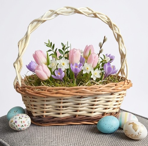 Easter basket egg - easter,