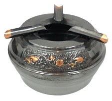 Ashtray IN Metal Vintage