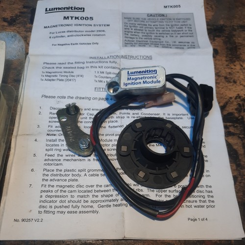 Jaguar electronic ignition - electronic,