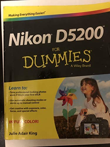 Nikon d5200 for - nikon, dummies,