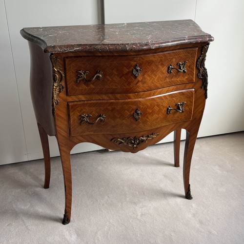 French antique wooden chest - antique,