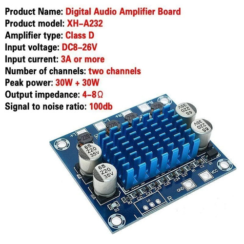 Tpa3110 a232 30w - xh-a232, 2.0
