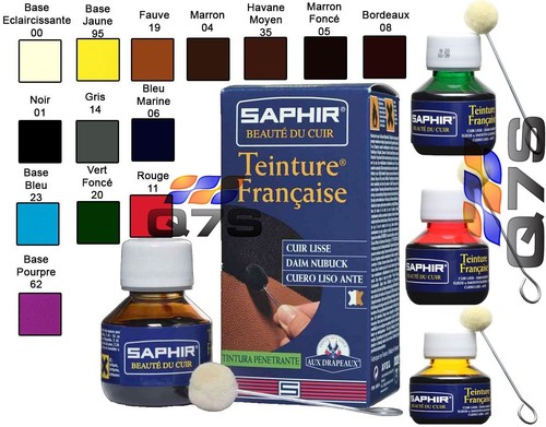 Saphir teinture francaise - teinture,