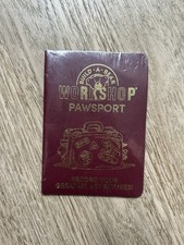 Build A Bear Workshop Red Passport Accessories - Brand New & Sealed 