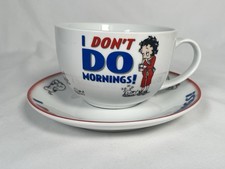 Betty Boop Large Cup & Saucer