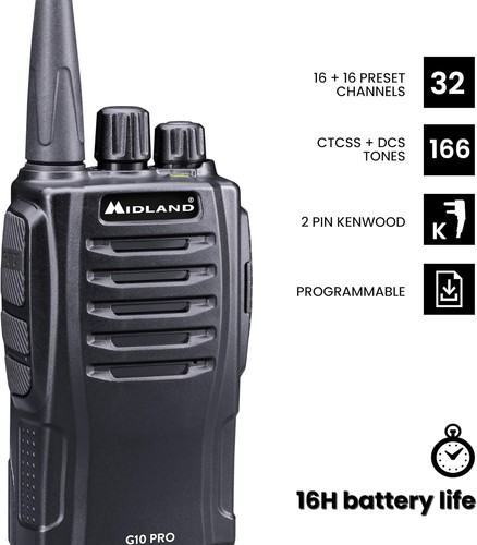 Midland walkie talkie g10 - -,