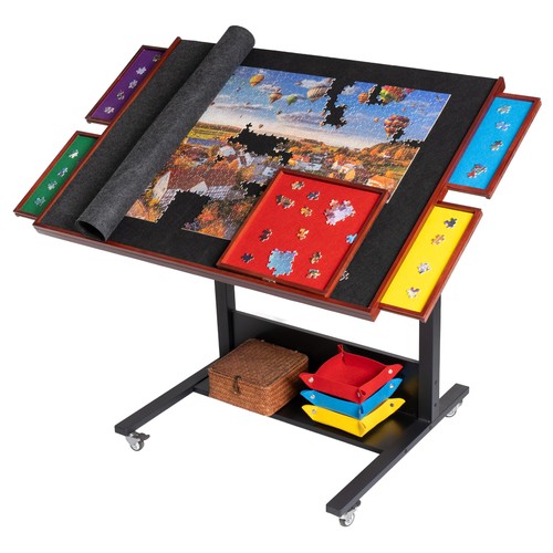 Tilting puzzle table board - puzzle, table/board