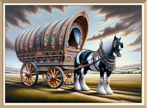 7x5 art print gypsy - art, tinker