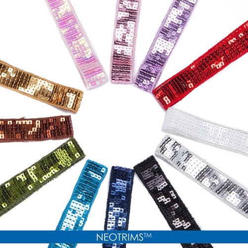 Square sequin ribbon - square,