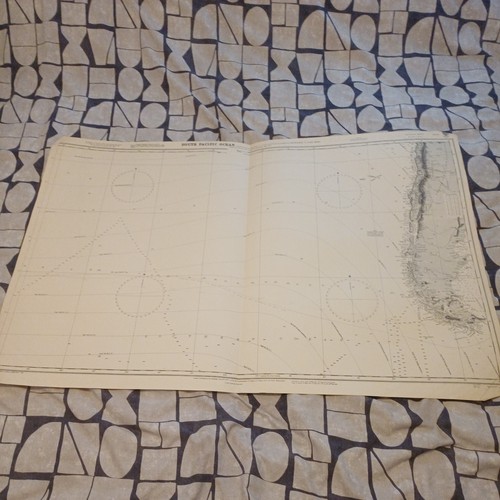 Vintage 1948 admiralty chart - vintage,