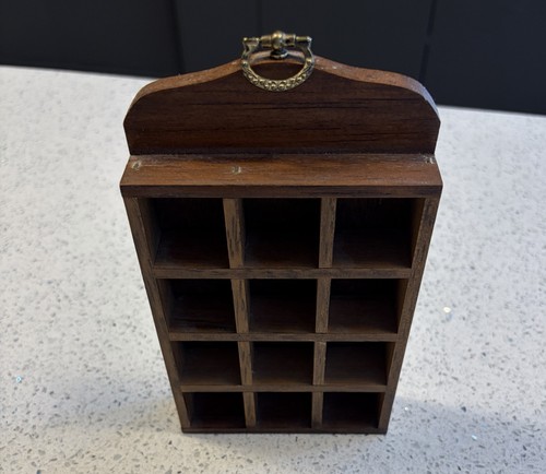 Wooden vintage thimble - wooden,