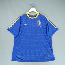 Brazil Football T Shirt Mens