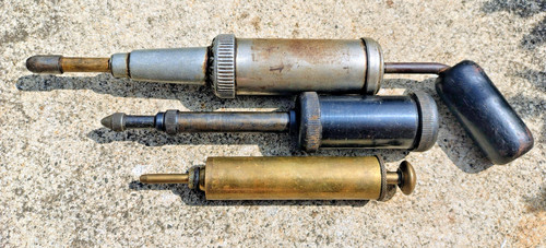 Vintage grease guns - guns, pistol