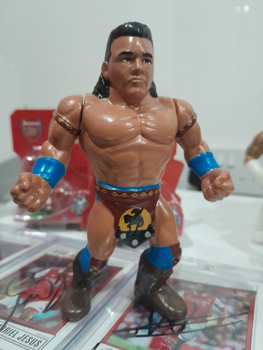 Wwe wwf hasbro custom tatanka - hasbro,