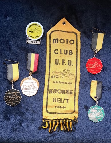 Enamel rally badges with - badges,