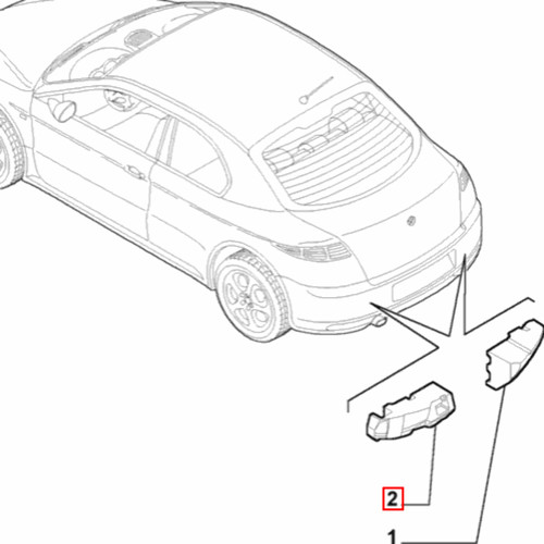 Nearside bumper impact foam - impact,