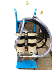 240 v DIESEL POLISHING SYSTEM PUMP FILTER FUEL BOWSER TANK FILTER-biofuel