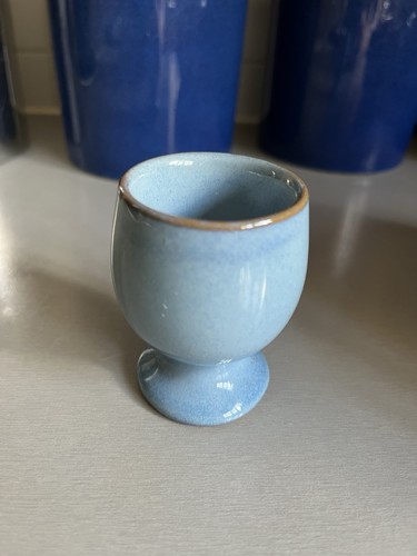 Denby colonial blue egg - denby, cup