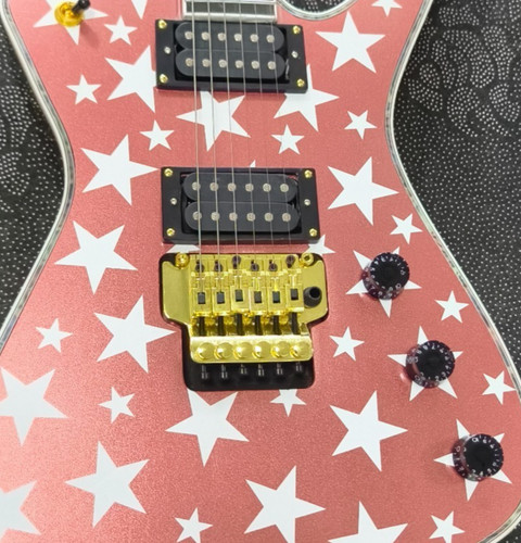 Iceman electric guitar - electric, pink