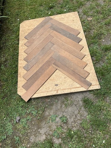 Rare oak reclaimed parquet - rare,