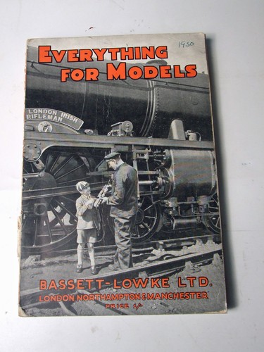 Bassett lowke 1930 catalogue - lowke,