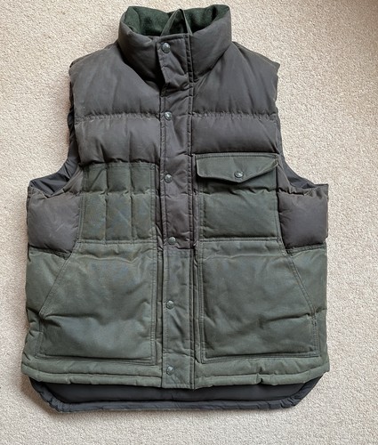 Filson down cruiser vest - down, size