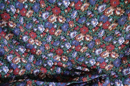 Vintage floral brushed - vintage,