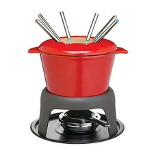 MASTER CLASS Fondue Set Red