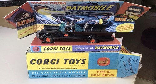 Corgi 267 batmobile 1966 - batmobile,