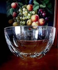 Waterford Crystal John Rocha Crystal Bowl Extra Large Imprint Collection Signed