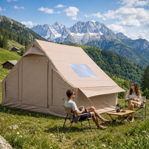Inflatable pop camping tent - pop-up,