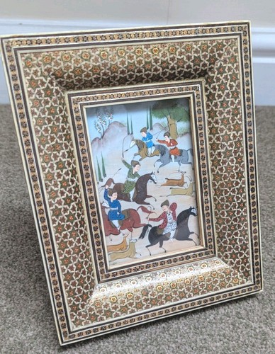 Vintage persian frame - vintage, portrait