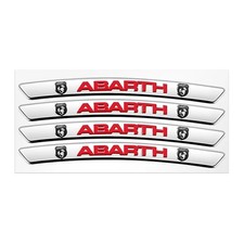 4x Fiat Abarth  Alloy Wheel