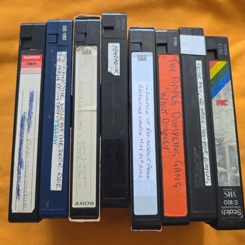 Vhs blank tape - blank, 8