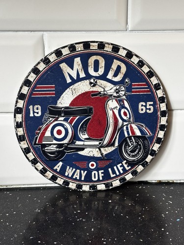 Mod metal plaque man cave - plaque,