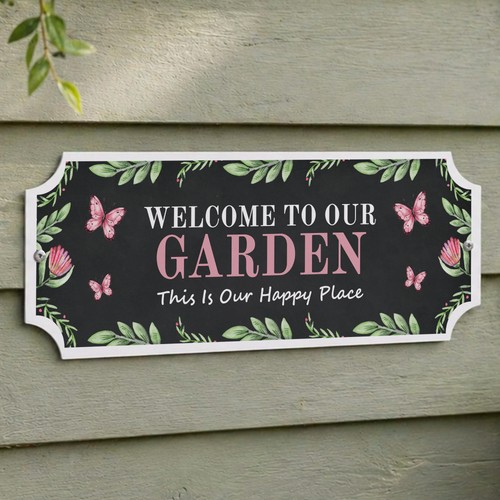Garden sign for outside - sign,