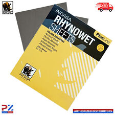 INDASA RHYNOWET PLUS LINE WET & DRY SANDING PAPER SHEETS P320 TO P2500 GRIT