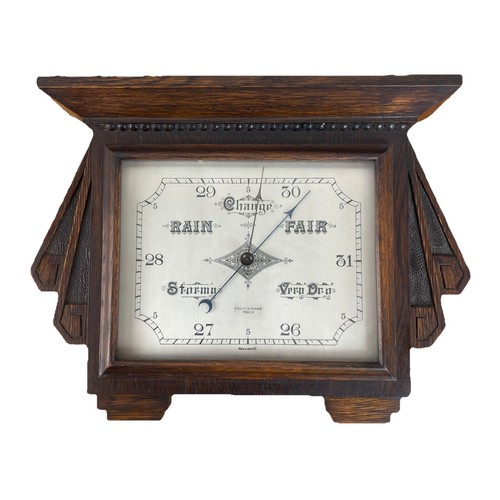 Art deco barometer hinsley - deco,