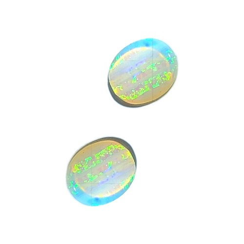 Natural australian opal oval - australian,