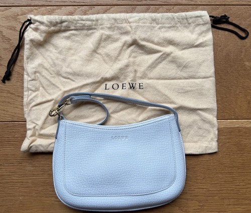 Loewe white small - white, leather