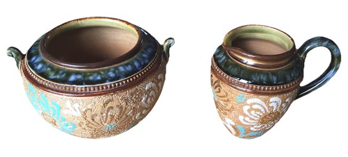 Antique royal doulton lambeth - antique,